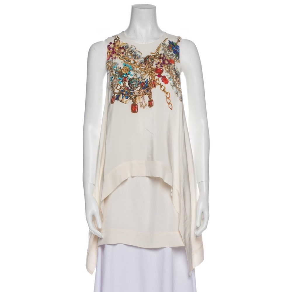 Camilla and Marc silk scoop neck tunic. Size S